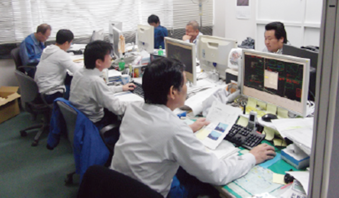 配電設計業務の様子
